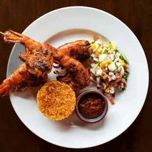 a plate of food