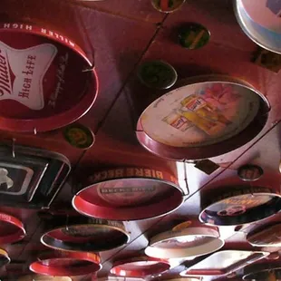 Closeup of the ceiling