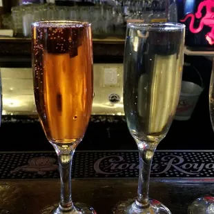 They have champagne on tap!