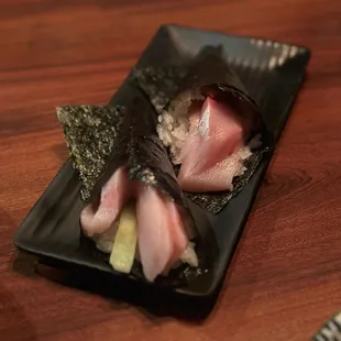 Yellowtail Handroll