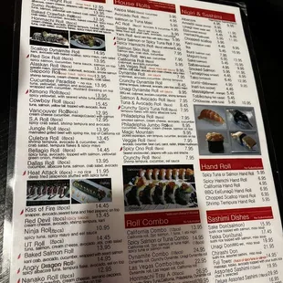 Updates menu