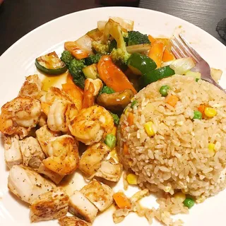 Shrimp Teppanyaki Dinner