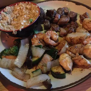 Scallop Teppanyaki Dinner