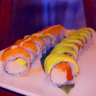 Left: Alaska Roll Right: Honda Roll