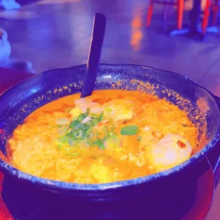 Spicy Korean ramen