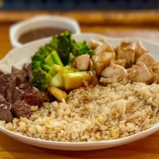 Hibachi Filet &amp; Chicken Combo