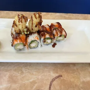 Chicken tempura roll