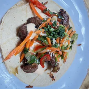 Bulgogi taco