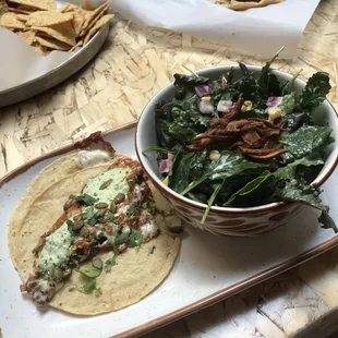 Shaved Caramelized Brussels Taco