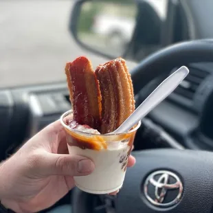 Frozen churro