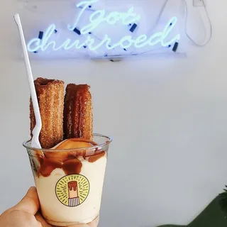 One Filled Churro