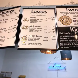 menus