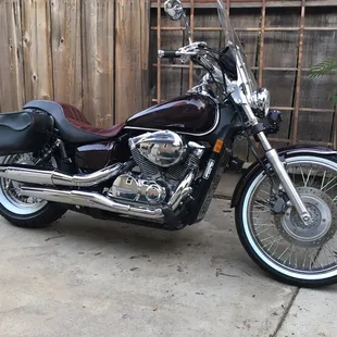 My wonderful and finished bike.