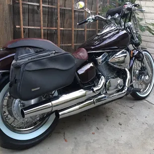 These guys at Honda did a great job on my motorcycle.