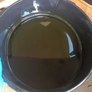 Oils removed from overage!