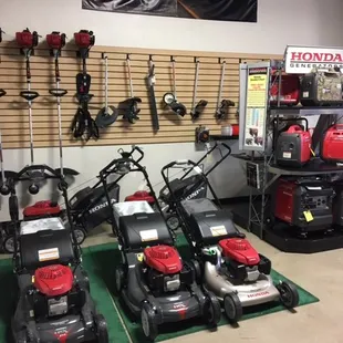 Honda Lawn Mowers and Generators