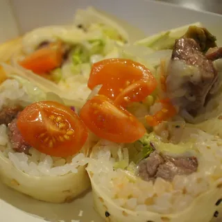 4 Pieces Cheese Burger Roll