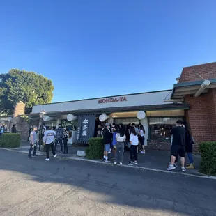 Outside