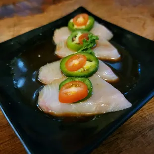 Yellowtail Caparcio.