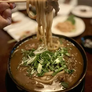 Curry Udon w/Beef.