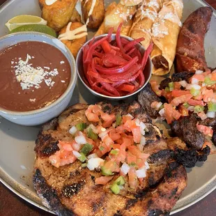 Sampler platter