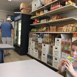 Grocery store where we finally found tropical banana soda!