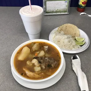 Soup that was not on the menu.