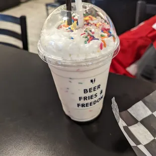 Freedom Shake - Birthday Cake