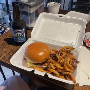 Greatest Burger Ever &amp; Freedom Fries