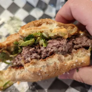 6oz burger patty (this one is from the &quot;Hammer of Thor&quot;)