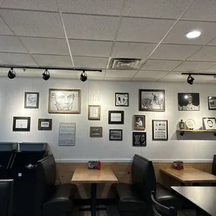 the interior of a restaurant