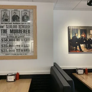 The decor is nice