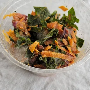 Moldy Kale salad