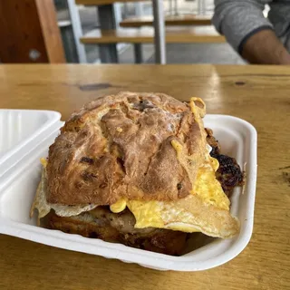 Sausage. Egg, and Cheese Sandwich