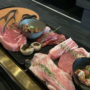 sushi and sashimi, food