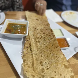 Rava Onion Chilli Dosa