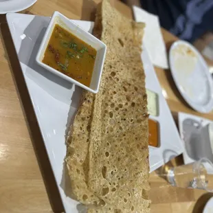 Rava Onion Chilli Dosa