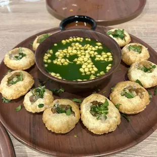 Pani-Puri yummy.