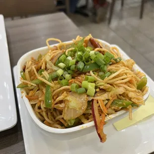 Vegetable Chili Garlic Noodles
