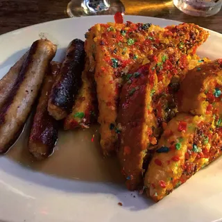 Fruity Pebble French Toast