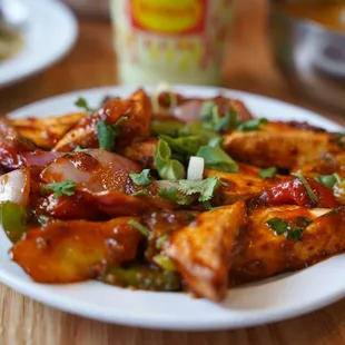 Dry Paneer Chilly