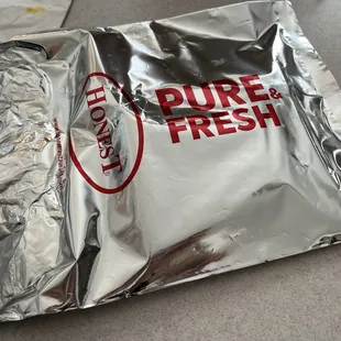 Butter naan in its own little warming package. Great idea. I door dashed my order.