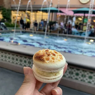 Creme Brulee Macaron