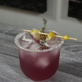 Lemon Lavender Margarita