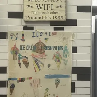 Cute sign