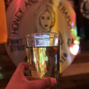 Golden (something) cider on tap. CHEERS