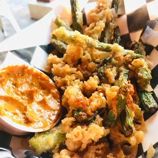 Asparagus fries