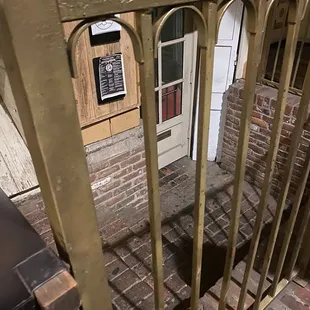 The stairs to the door