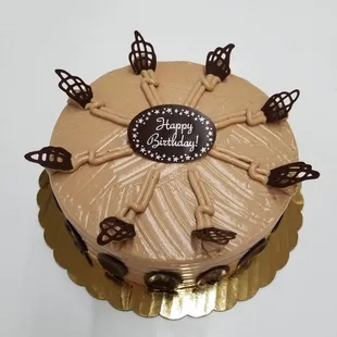 8inch chocolate butter cake