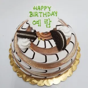 6inch choco marble cake